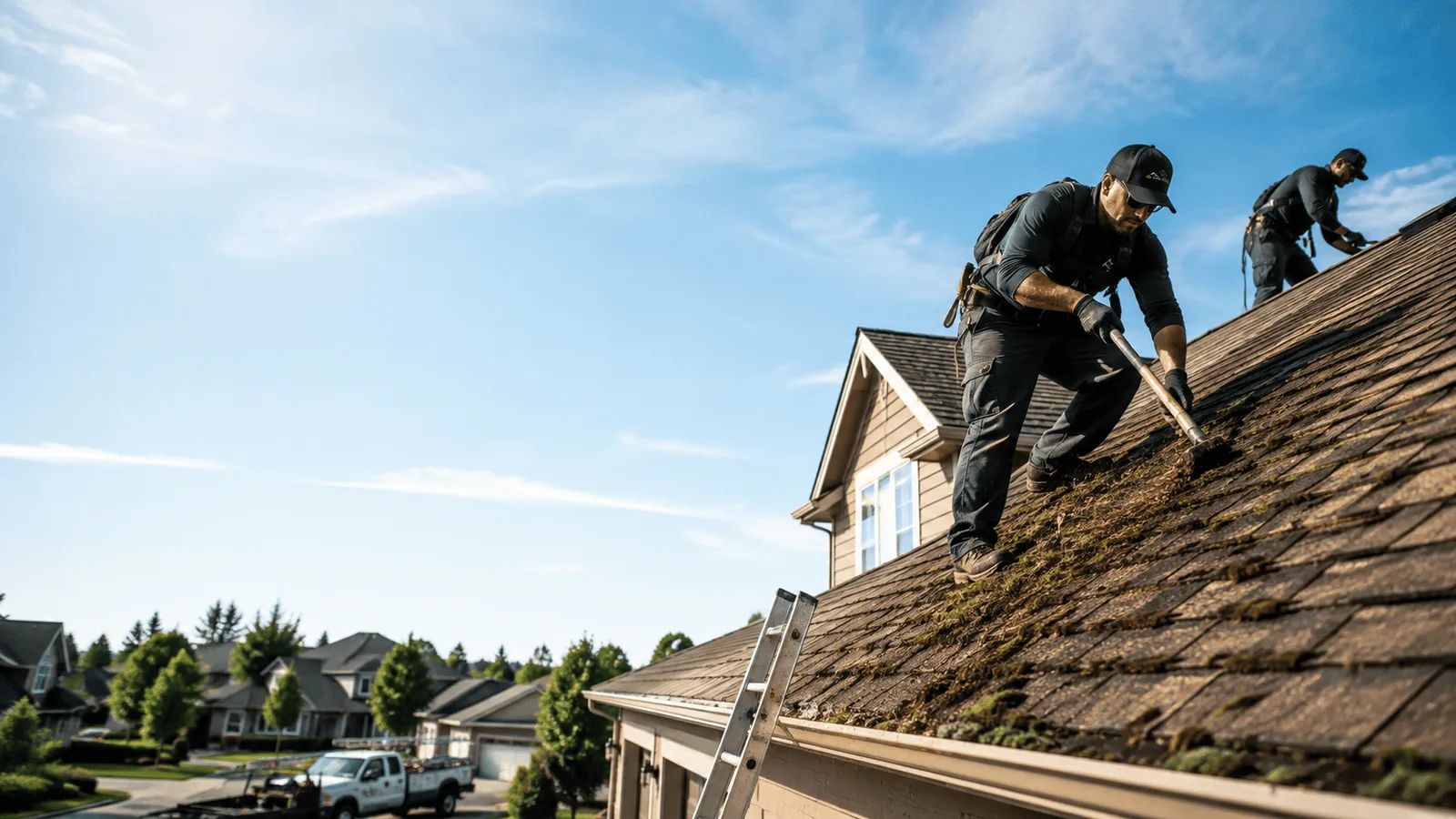 Roof Moss Removal in Deepwater, NJ near me